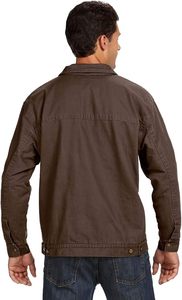 Men's Cotton <b>Canvas</b> Hoodless <b>Work</b> <b>Jacket</b> - Product Image 3