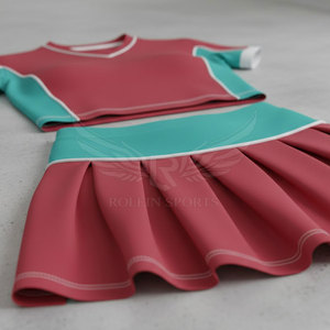 Uniforme de cheerleading personnalisé en polyester respirant de qualité supérieure pour une utilisation en extérieur - Vente chaude - Product Image 5