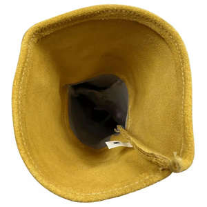 Gants de sécurité en cuir de vachette pleine fleur de haute qualité, double paume, longs, épais, anti-coupure, antidérapants, anti-chaleur, sans silicone - Product Image 6