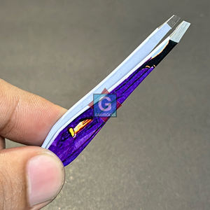 แหนบตุ๊กตากำจัดขนบนใบหน้าเครื่องมือความงามแหนบคิ้วสำหรับผู้หญิงปลายแหลม - Product Image 4