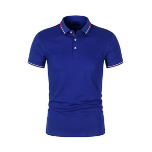 Polo de Manga Corta para Hombre, Estampado Digital Holográfico, Informal, Transpirable, Tejido de Poliéster, Corte Regular - Product Image 4