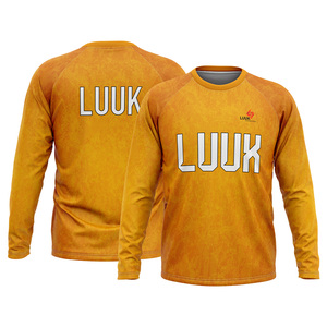 Chemise à manches longues de compression personnalisée pour l'entraînement, la course à pied, la randonnée, le cyclisme, la remise en forme, fabricant OEM ODM - Product Image 3