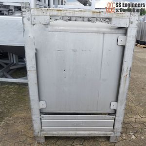 1000 Liter IBC Tank | V2A Stainless Steel Container with Frame PLC Controlled Pump & <b>Engine</b> <b>Model</b> 9186 - Product Image 4