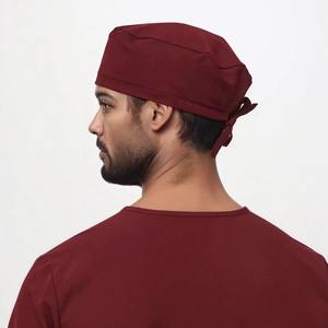 Bonnets chirurgicaux doux de couleur unie pour infirmières, médecins, hommes, femmes, hôpitaux, cliniques, dentistes - Product Image 4