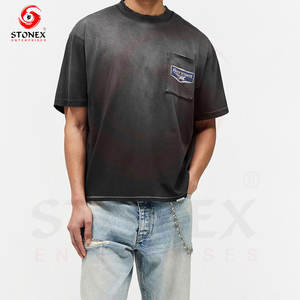 Camisetas de Manga Corta para Hombre con Estampado Gráfico Personalizado, Estilo Urbano, Corte Holgado, Cuello Redondo - Product Image 5