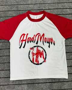 T-shirts pour hommes en coton 100% de haute qualité, impression puff, logo personnalisé, graphisme 3D, manches courtes, vêtements d'été, t-shirt surdimensionné - Product Image 3