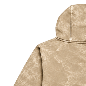 Sweat-shirt à capuche lavé à manches longues avec cordon de serrage, poche kangourou, poignets côtelés, style streetwear décontracté, 100% coton - Product Image 4