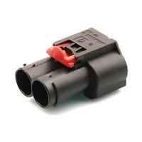 0090-074 Connecteur étanche automatique à 2 broches pour boîtier de direction 4G0906234A, compatible avec Tiguan Touareg 025-9.5