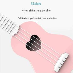 Proveedor de Fábrica, Ukelele de Plástico de Alta Calidad, Clásico, Unisex, Apto para Niños Pequeños, Hecho en Vietnam - Product Image 3