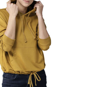 Sudaderas de Moda de Color Sólido para Mujer en Oferta, Servicios OEM y ODM, Sudaderas de Manga Larga para Mujer - Product Image 3