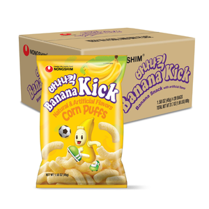 Snack Coreano Nongshim Banana Kick 45g, Dulce y Crujiente, Precio Competitivo, Venta al Por Mayor para Exportación - Product Image 4