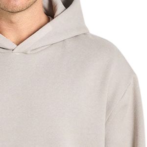 Sudadera con Capucha Oversize Unisex Esencial, Ajuste Relajado, Tejido Grueso, Estilo Casual Urbano, Diseño Personalizado OEM ODM - Product Image 5