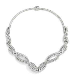 AMBER JEWELS Ensemble de bijoux de mariage unisexe de luxe en argent 925 avec moissanite, sertissage en canal à taille brillante géométrique, certifié IGI - Product Image 3