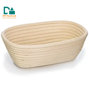 Ensemble de paniers de levage en rotin faits à la main, antiadhésifs, pour la pâte au levain - Product Image 4