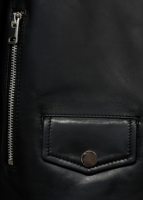 Jaket Kulit Asli Wanita Modern Kasual Resleting Mantel Fashion Warna Ukuran Sesuai Pesanan