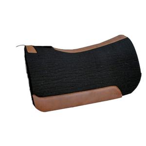 Hot Selling Customized Western Cheetah Horse Riding Saddle <b>Pad</b> Cotton Outershell Woolen Lining Leather Shell with <b>Felt</b> Filling - Product Image 1