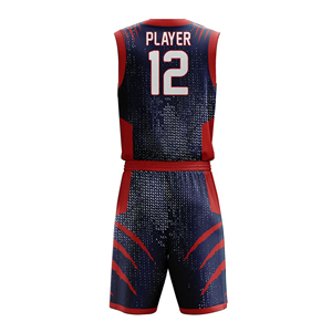 Sublimation Basketball Uniform Set Custom Team Jerseys Factory Direct Bulk Supplier OEM Manufacturing Service - Product Image 3