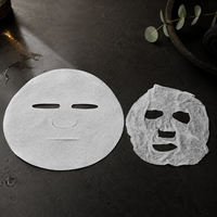 Y180 25GSM Lámina Seca de Spunlace de Punto Cristalino Termosensible que Cambia de Color para Sustrato de Mascarillas Faciales, para Relleno de Marca OEM