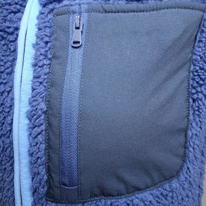 Chaleco de Forro Polar Sherpa para Hombre, Informal, Transpirable, Cómodo para Invierno, con Cuello Camisero, Talla Grande - Product Image 2