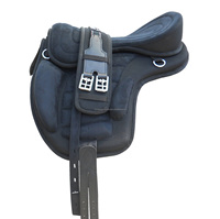 Magnifique selle western en cuir de cheval travaillée à la main avec accessoires d'équipement