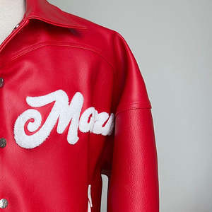 Veste en cuir pour homme sur mesure OEM, style vintage, bomber, fermeture éclair, décontractée, ODM, manteau d'hiver fini, réversible, XXXL - Product Image 4