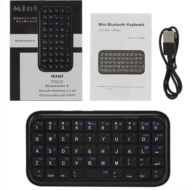 Wholesale RGB Backlit Mini Wireless Keyboard 2.4G Bluetooth Touchpad Handheld for PC TV Box Mobile Phone Office Use