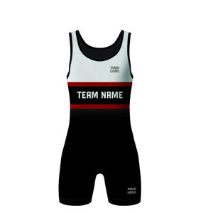 Singlet de Lucha Libre Unisex OEM para Hombre, de Alta Calidad, Elástico y Cómodo para el Rendimiento de los Luchadores - Product Image 3