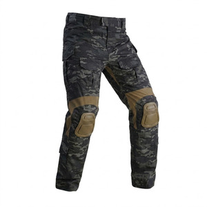 Camiseta de Manga Larga Personalizada OEM 100% Algodón, Resistente al Viento, Transpirable, Antidesgarro, con Estampado de Sublimación, Camuflaje, para Hombre, Caza de Invierno - Product Image 3