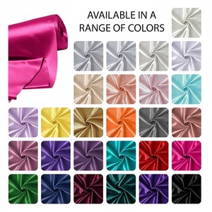 Magenta <b>Pink</b> Satin Fabric Luxury Smooth Textile for Garments Decor Bulk Wholesale Supplier India - Product Image 3
