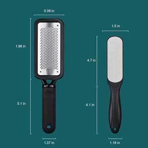 Râpe à pieds robuste imperméable pour usage humide et sec, pour peaux épaisses et rugueuses SHEARS BEAUTY SB-FCR-703 Qualité A+ - Product Image 6