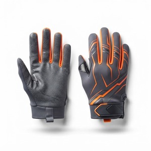 Gants de football américain personnalisés pour hommes et jeunes, respirants, légers, avec une bonne adhérence, pour l'entraînement sportif et la compétition - Product Image 4