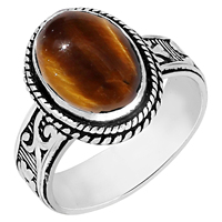 Bague pour femme en argent 925 plaqué oxydé, sertie de quartz rose, design vintage, artisanale
