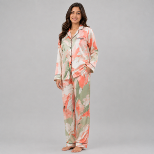 Luxury Women Pajama <b>Set</b> Soft Cotton Breathable Comfortable Two Piece Nightwear Lounge Sleepwear Home Wear <b>Set</b> for Women - Product Image 4