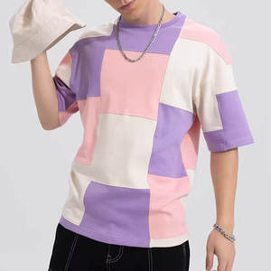 Polo pour homme en coton mélangé, coupe slim, manches courtes, col classique, couleurs pastel, idéal pour l'été - Product Image 2