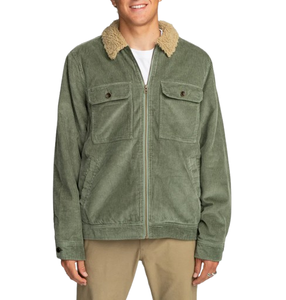 Veste de travail en tissu de velours côtelé de qualité supérieure avec col en fourrure pour hommes, vêtements de travail d'hiver, veste en coton sergé lourd sur mesure OEM - Product Image 3