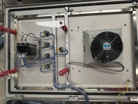 Armoire électrique basse tension IP66 en acier inoxydable SS304 220V5A avec panneau de protection en acrylique pour équipement d'automatisation en usine