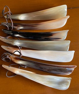 Cuchara para Zapatos de Cuerno de Buey de la Mejor Calidad, Cuchara para Zapatos de Cuerno de Búfalo Hecha a Mano, Corta y Larga, de la India, con Forma Natural sin Procesar, de Alta Venta - Product Image 6