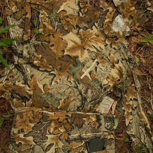 Custom Casual Pockets Loose Fit Soft <b>Shell</b> Winter Polyester Lining Distress Hunting Pants Camo Pattern Unisex - Product Image 5