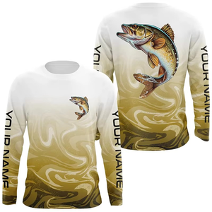 Nouveau T-shirt de pêche sublimé de qualité supérieure 2026, motif personnalisé, drapeau américain, pêche au marlin, manches longues, UPF 50 - Product Image 5
