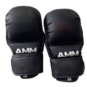 Guantes de MMA de Medio Dedo con Agarre Superior para Entrenamiento y Sparring, Transpirables, Ligeros, para Entrenamiento de Fuerza y Rendimiento - Product Image 5