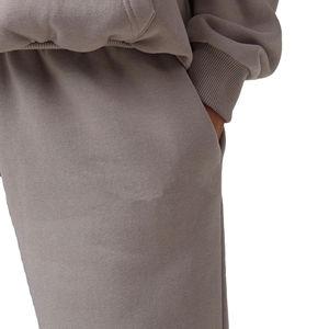 Ensemble de survêtement en coton de qualité supérieure, veste zippée légère, imperméable et respirante, ensemble de survêtement d'entraînement pour femmes, personnalisé - Product Image 3