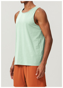 Débardeur Hip Hop Homme Personnalisé ODM Imprimé Graphique Coton Polyester Sans Manches Streetwear Gym T-shirt Mode Été 2025 - Product Image 6