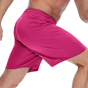 Pantalones cortos deportivos para hombre sin bolsillos, de secado rápido, para correr, entrenamiento, campamento, fitness, práctica y rutinas activas - Product Image 4