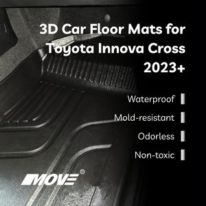 Tapis de voiture antidérapants en TPE de haute qualité OEM pour Toyota Innova 2023 + Protection intérieure durable - Product Image 5