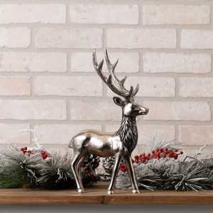 Powder Coating Metal Deer Candle Holder Set with Antler Design for Christmas Table Decorations - Product Image 5