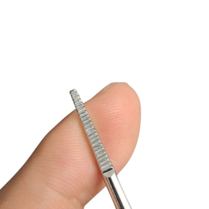 Lime à ongles incarnés de haute qualité en acier inoxydable 13 cm double face grain 180, outil réutilisable pour le soin des ongles - Product Image 2