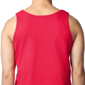 เสื้อกล้ามผู้ชายสีแดง ผ้าฝ้าย 100% เสื้อแขนกุด ระบายอากาศได้ดี เหมาะสำหรับออกกำลังกาย ฟิตเนส ใส่ลำลอง เสื้อซับในเรียบง่าย เนื้อผ้านุ่ม ใส่สบายในฤดูร้อน รับผลิตแบบ OEM - Product Image 6