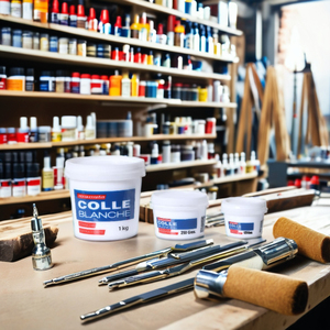 Excellente performance de collage colle PVAC blanche 20Kg colle à bois acrylique en pâte apparence solvant à l'eau pour l'exportation de meubles en bois - Product Image 1