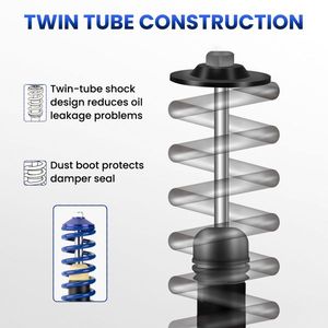 ชุดแต่งโช้คอัพ VW MK2/MK3 Golf และ Jetta รุ่น C2408230025 พร้อมคอยล์สปริง โช้ค และสตรัท - Product Image 3