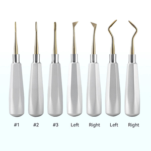 Instrument chirurgical manuel ergonomique pour l'extraction dentaire, à conception triangulaire droite, Classe I, 3 mors - Product Image 1